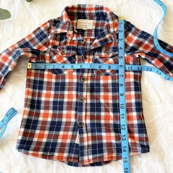 Boys Weatherproof Flannel Shirt - Picture 2 of 6